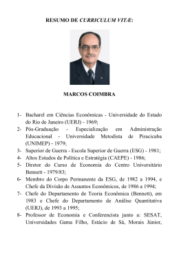 Marcos Coimbra - Academia Brasileira de Defesa