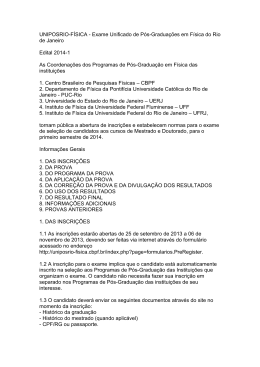 Veja aqui o Edital completo em PDF