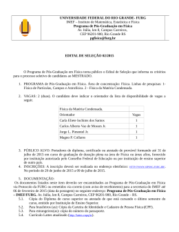 Edital selecao 02/2015 - SIPOSG