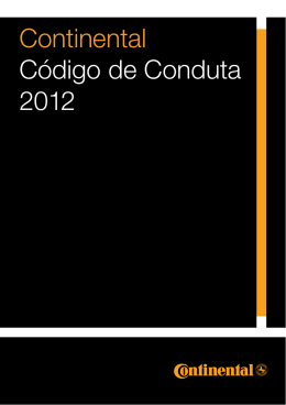 Continental Código de Conduta 2012