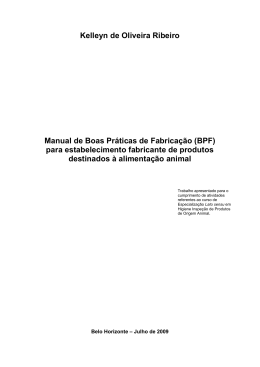 Kelleyn de Oliveira Ribeiro Manual de Boas Pr&aacute;ticas de