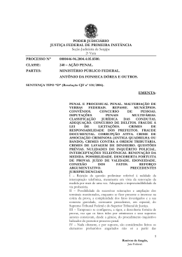 2004 446-96 Penal Opera&ccedil;&atilde;o Fox Desmembramento A
