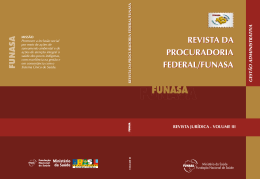 Procuradoria Federal/Funasa Apraz-nos ter este primeiro contato