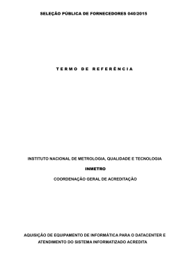 DOCUMENTO DE OFICIALIZA&Ccedil;&Atilde;O DA DEMANDA