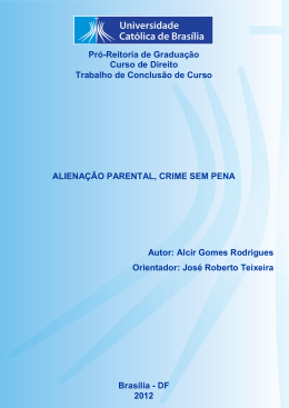 Alcir Gomes Rodrigues - Universidade Cat&oacute;lica de Bras&iacute;lia