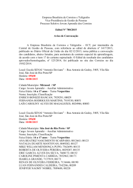 Minist&eacute;rio das Comunica&ccedil;&otilde;es