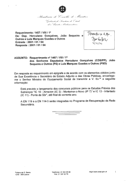 De: Dep. Herculano Gon&ccedil;alves, Jo&atilde;o Sequeira e Fgm/&ldquo;mv&rdquo; `WOW .