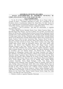Acta 8 - PDF - Assembleia Municipal de Lisboa