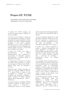 Projeto EU TUNE