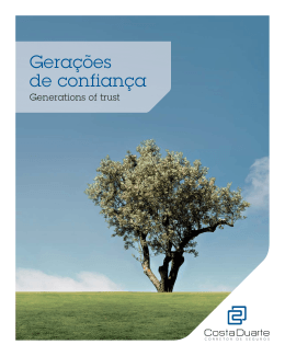 Gera&ccedil;&otilde;es de confian&ccedil;a