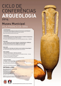 programa - Câmara Municipal de Vila Franca de Xira