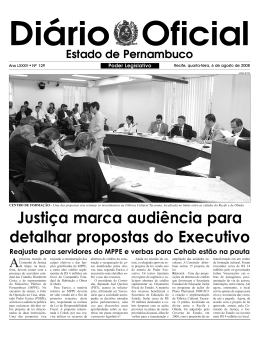 Justi&ccedil;a marca audi&ecirc;ncia para detalhar propostas do Executivo
