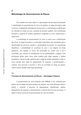 3 Metodologia de Gerenciamento de Riscos - Maxwell - PUC-Rio