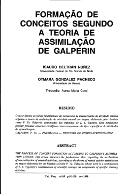 FoRMA&ccedil;&Atilde;o DE