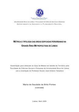 Disserta&ccedil;&atilde;o de Saudade Pontes