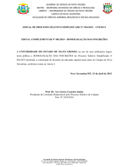 Edital complementar 002