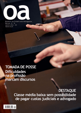 Vers&atilde;o em PDF - Ordem dos Advogados