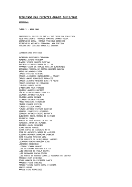 resultado das elei&ccedil;&otilde;es oab/rj 26/11/2012