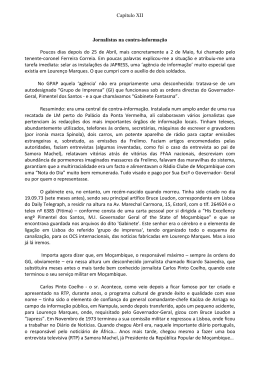 Jornalistas na contra-informa&ccedil;&atilde;o