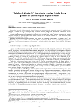 &ldquo;Rainhas de Conducia&rdquo;: descoberta, estudo e frui&ccedil;&atilde;o de um