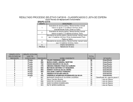 Resultado Agropecu&aacute;ria Concomitante