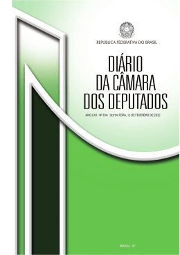 13 - C&acirc;mara dos Deputados