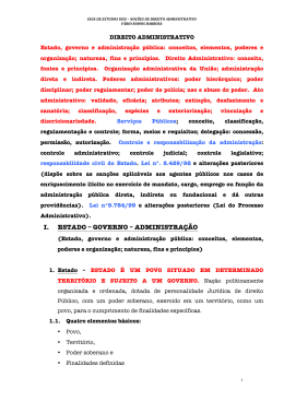 DIREITO ADMINISTRATIVO INSS