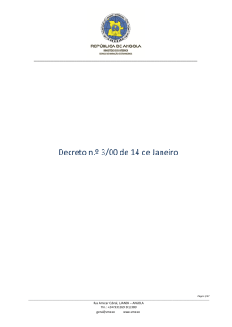 Emiss&atilde;o e Utiliza&ccedil;&atilde;o do Passaporte