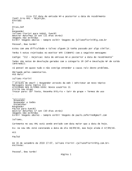 Erro 212 data de emiss&atilde;o NF-e posterior a data de recebimento