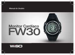 Manual do monitor cardíaco FW30 - WISO (documento PDF)