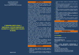 Folder do seminario direito penal UFPA