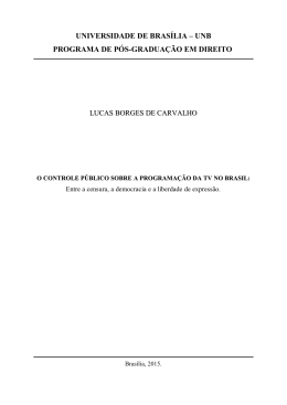 Tese - Grupo de Estudos em Direito das Telecomunica&ccedil;&otilde;es