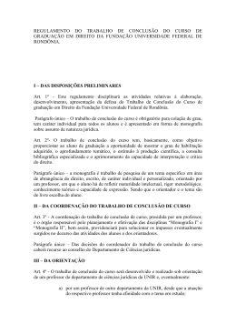 Resolu&ccedil;&atilde;o Regulamento TCC