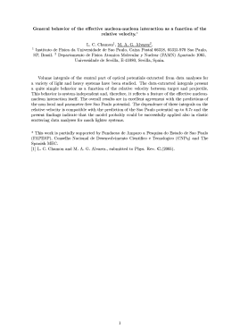 General behavior of the effective nucleon