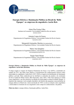 as empresas do engenheiro Aar&atilde;o Reis
