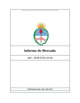 Informe de Mercado - Argentina Trade Net