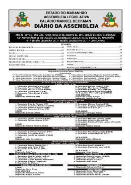 Di&aacute;rio n&ordm; 125 27/08/2013 - Assembleia Legislativa do Estado do