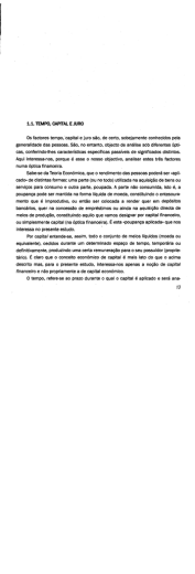 1.1. TEMPO, CAPITAL E JURO