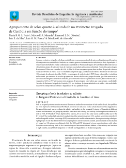 S86 - Revista Brasileira de Engenharia Agr&iacute;cola e Ambiental