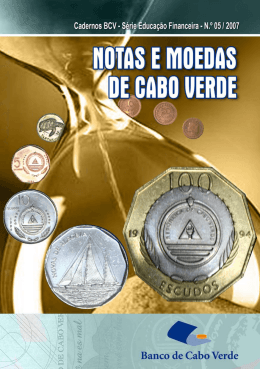 Notas e Moedas de Cabo Verde