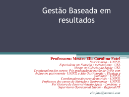 Gest&atilde;o de compras e almoxarifado