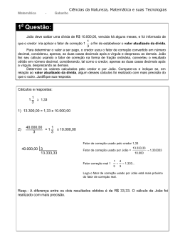 1 Quest&atilde;o: