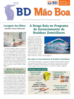A Droga Raia no Programa de Gerenciamento de Res&iacute;duos