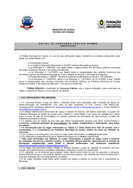 EDITAL DE ABERTURA 01-2015