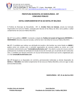 prefeitura municipal de marcel&acirc;ndia