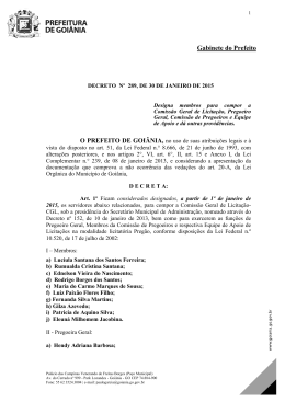 Decreto N. 289 de 30/01/2015