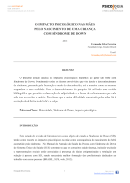 o impacto psicológico nas mães pelo nascimento de uma criança