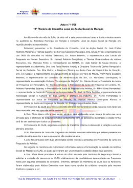 Acta n&ordm; 11, de 10-07-06 - C&acirc;mara Municipal de Mon&ccedil;&atilde;o