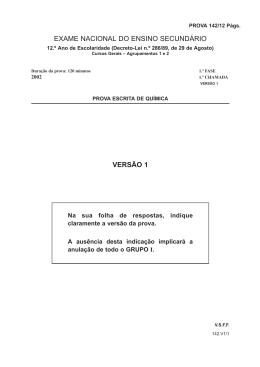 EXAME NACIONAL DO ENSINO SECUND&Aacute;RIO VERS&Atilde;O 1