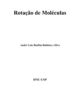 Rota&ccedil;&atilde;o Molecular